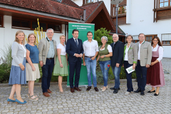 Alljährliche Podiumsdiskussion der Bezirke WN und NK mit Ehrengästen zum Thema Agrar und Region