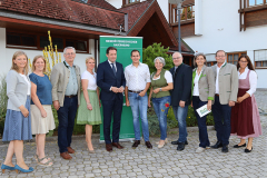 Alljährliche Podiumsdiskussion der Bezirke WN und NK mit Ehrengästen zum Thema Agrar und Region