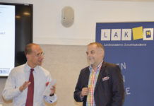 Einbringen, Verändern und Mitreden erwünscht Politologe Peter Filzmeier (l.) und NÖ Landesakademie Geschäftsführer Christian Milota schaffen für Niederösterreichs Jugendliche eine Mitsprache-Plattform.