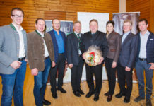 Kreativität und Mut sind wichtiger als die Größe Freuten sich über einen erfolgreichen Bregenzerwälder Bauerntag: LAbg. Christian Gantner