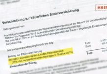 SVB-Beiträge: Entlastung kommt zur Anwendung Beispiel einer Vorschreibung mit der 25-prozentigen Entlastung