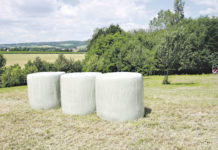Aktuelle Trends bei der Ballensilage Mindestens zwei Lagen Netz und sechs Lagen Stretchfolie - der Qualitätssicherung des Futters zuliebe.