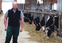 Von den Jungbauern in die weite Welt Christian Schoibl im neu errichteten Milchviehstall