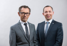 Obst- & Gemüseveredler efko feiert 75-Jahr-Jubiläum Die neue efko-Geschäftsführung: Klaus Hraby (l.) und Bernhard Stöhr