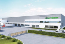 Pöttinger baut ein modernes Logistikcenter So soll die neue "ErsatzteilWELT aussehen.