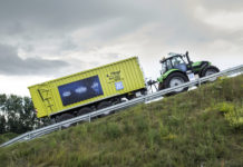 Innovation Tractor: was heute möglich ist Mit dem Traktionsmanagement des ZF Innovation Tractors sollen problemlos steile Bergfahrten bis 30 Prozent gelingen.