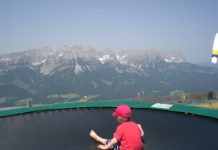 Die zwei Seiten des Trampolins Oberstes Gebot: Trotz Spaß nicht auf die Sicherheit vergessen!
