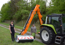 Die Königsklasse der Auslegemäher Alexandra und Werner Winkler