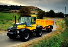 JCB-Fastrac wird 25 – einzigartig und modern Der Fastrac 145 Turbo im Jahr 1991