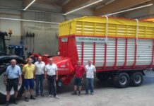 Hanfland erhöht die Effizienz V. l. n. r.: Franz Pamberger