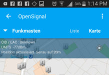 Die beste Verbindung finden und die Geschwindigkeit der Datenübertragung prüfen Funkmasten in der Nähe