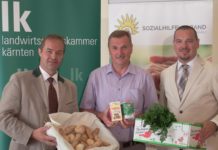 SHV Spittal setzt auf heimische Lebensmittel LK-Präsident Johann Mößler