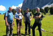 Brisante Themen zum Alpenraum diskutiert V.r.n.l.: MdEP Herbert Dorfmann