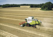 Claas fährt mit zahlreichen Neuheiten vor Mit dem neuen Modell 560 erweitert Claas seine erfolgreiche Mähdrescherbaureihe Tucano um ein leistungsstarkes Modell.