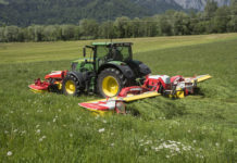 Neuer Antriebsstrang für Mähwerkskombination Die Mähkombination Novocat A10