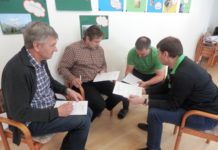 SVB-Aktion für eine gesunde Lebensbalance Bei der SVB-Gesundheitsaktion lernen die Teilnehmer u. a. in Gruppengesprächen