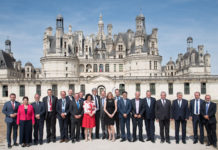 EU-Agrarminister berieten über GAP nach 2020 Andrä Rupprechter (5. v. r.) mit EU-Ministerkollegen in Frankreich