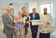 Tag der offenen Tür im Arztcontainer Große Freude über zahlreiche Besucher: LAbg. Karl Moser