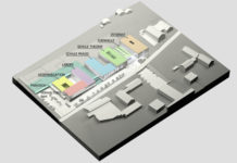 Baustart für Bundesschule und Forschungszentrum Rotholz 2018 Das Modell für Rotholz der Arbeitsgemeinschaft Architekten Adamer°Ramsauer-BME