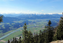 Breites Bekenntnis zum Hochwasserschutz Das Unterinntal im Raum Wörgl Richtung Süden