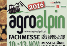 Agroalpin 2016 – Fachmesse für Land- und Forsttechnik Agroalpin 2016