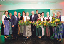40 Jahre Arbeit im Sinne der Bäuerinnen Im Steinschaler Dörfl bei Frankenfels feierten die im Jahr 1976 ins Leben gerufene niederösterreichische Bäuerinnenorganisation "Die Bäuerinnen" ihr 40-Jahr-Jubiläum.