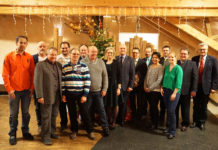 Mitarbeiterehrungen bei Hauer Zahlreiche Mitarbeiter der Firma Hauer wurden geehrt.