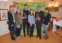 LJ: Big Pictures bei den Neujahrsempfängen Im Waldviertel wurde die Arbeit der Landjugendbezirke Raabs an der Thaya und der Region Wachau mit einem "Award" gewürdigt