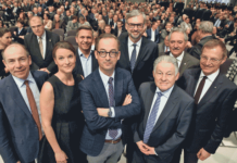 OÖVP will “Vernunft der Mitte” sichtbar machen Vor vollbesetztem Saal: Landesrat Max Hiegelsberger