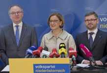 Mikl-Leitner präsentierte ihr Team für die NÖ Landesregierung und ihre Stellvertreter in der Landespartei Designierter LH-Stellvertreter Stephan Pernkopf
