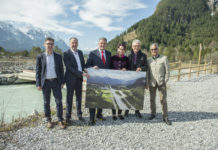 Geschiebefalle Hornberg gibt dem Wasser des Lech mehr Raum