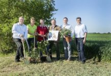 Heckenpflanzaktion am „Tag der Artenvielfalt“