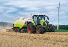 Claas stellt die neuen Traktoren der Axion 800-Baureihe vor