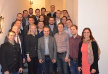 Jungbauern im Landhaus