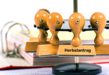 Online-Herbstantrag 2017 – Abgabetermin am 15. Dezember