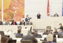 Neue Regierung präsentierte sich dem Nationalrat