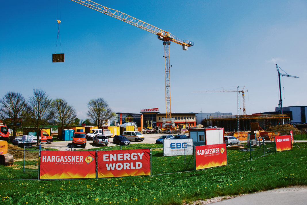 Der Ausbau der Firma Hargassner soll die Wirtschaftsregion Braunau stärken. Hargassner