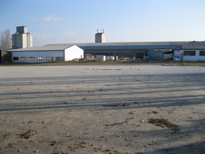 Leerstehende Industriehalle