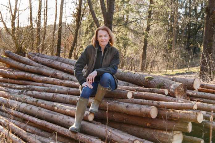 Simone Schmiedtbauer kämpft gegen den Klimawandel