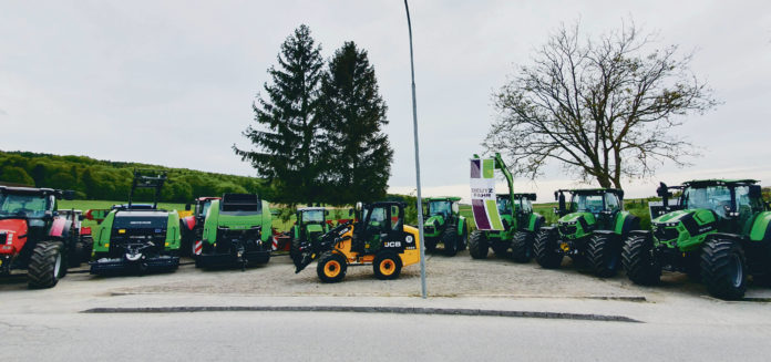 Bei der Hausmesse der Firma Neidhart konnten die neuesten Produkte und Maschinen für die Landwirtschaft besichtigt werden.