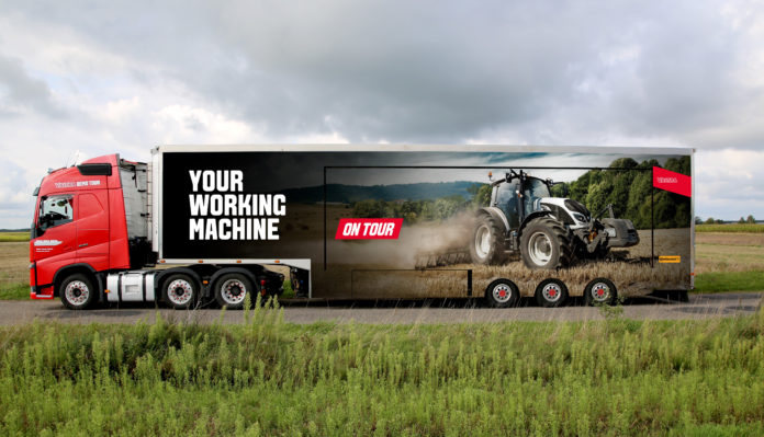 Valtra bietet Testmöglichkeiten der letzten Traktorneuheiten.