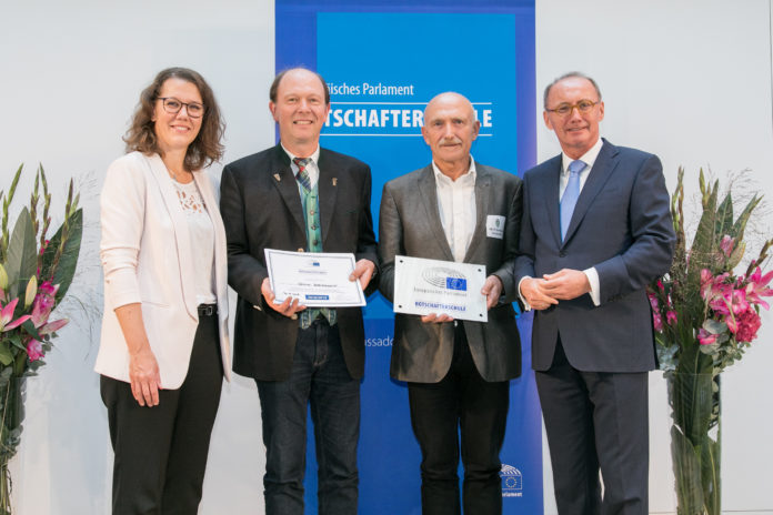 Verleihungszeremonie Des Programms Botschafterschulen Des Europäischen Parlaments