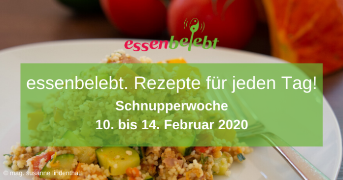 20200201 Schnupperwoche Essenbelebt Rezepte Titel