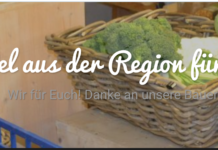 „Wir für Euch! Lebensmittel aus der Region für die Region.“