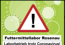 Futteranalysen sind auch in Corona-Zeiten möglich