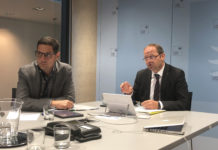 Erstmals virtuelle Bundesvorstehung mit Südtirol TBB-Direktor BR Dr. Peter Raggl und Obmann LHStv. Josef Geisler