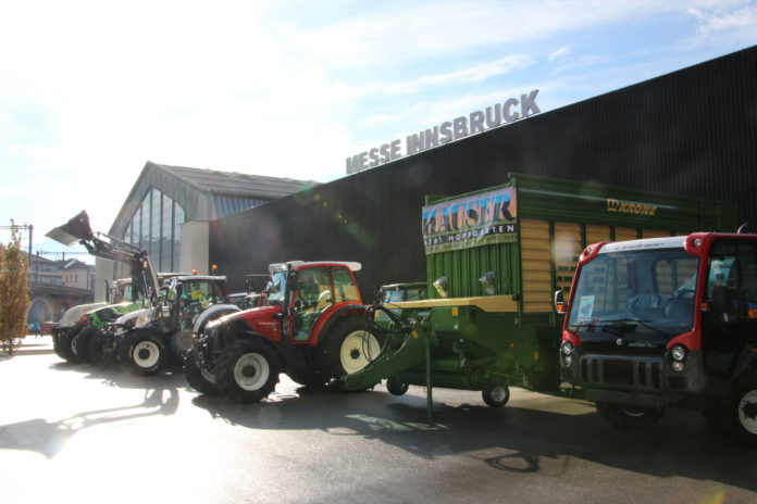 In der Messe Innsbruck: die Agro Alpin