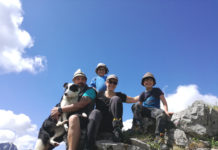 Mit dem „Lechtreiben“ geht es los! Almbegeisterte Familie: Jürgen, Manuela, Moritz und Maximilian