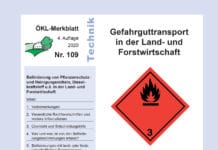 ÖKL-Merkblatt zu Gefahrguttransporten in 4. Auflage erschienen