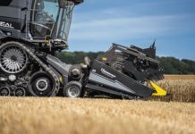 Fendt-Mähdrescher auch mit Geringhoff-Spezialschneidwerken lieferbar